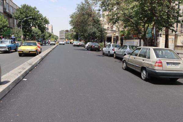 خداحافظی با دست اندازهای پرتعداد کوچه و خیابان های تهران ، بهسازی معابر شهر با آسفالت ریزی760 هزار تنی