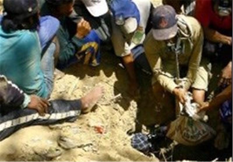 محبوس شدن 20 تن درپی ریزش یک معدن در شرق چین محبوس شدن 20 تن درپی ریزش یک معدن در شرق چین