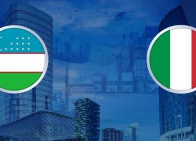 مقامات ازبکستان و ایتالیا بر افزایش همکاری های دوجانبه تاکید کردند