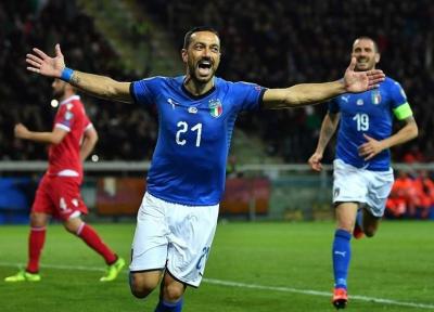 اعلام برنامه جدید بازی های تیم ملی ایتالیا در سال 2020
