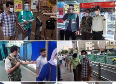 عکس، ممانعت از ورود بدون ماسک به ناوگان حمل و نقل عمومی