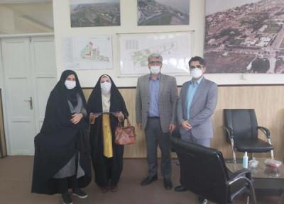 تقدیر از همکار اداره پشتیبانی به مناسبت روز جهانی نابینایان(عصای سفید)