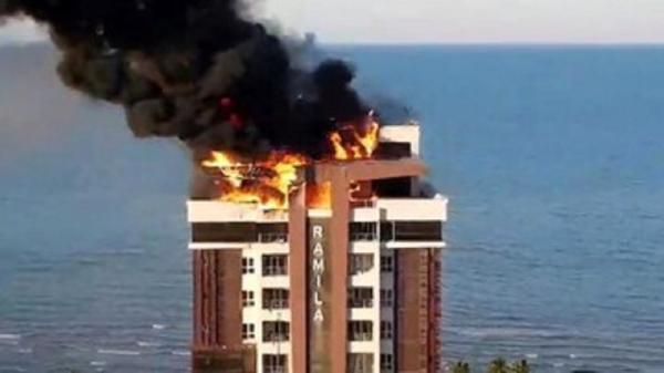 آتش سوزی برج رامیلا مصدوم نداشته است