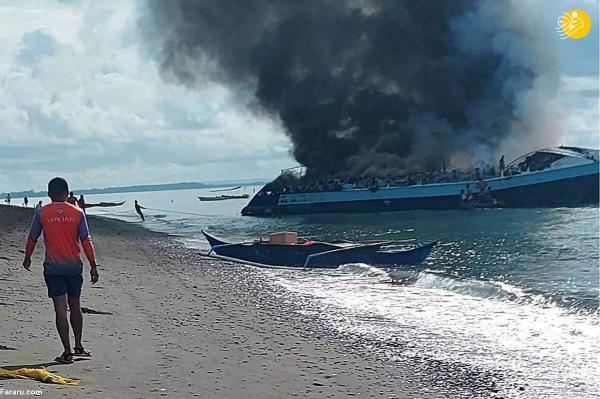 تور ارزان فیلیپین: آتش سوزی مرگبار یک کشتی در فیلیپین