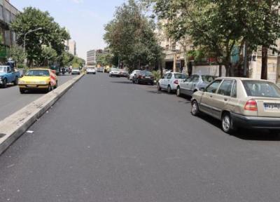 خداحافظی با دست اندازهای پرتعداد کوچه و خیابان های تهران ، بهسازی معابر شهر با آسفالت ریزی760 هزار تنی