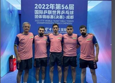 ششمی پینگ پنگ ایران در قهرمانی آسیا 2023