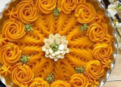 2 طرز تهیه حلوا ساده زعفرانی و بدون زعفران با آرد گندم